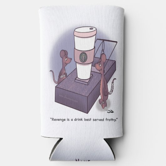 Rafraîchisseur Pour Canette Slim Frothy Can Cooler (Recto)