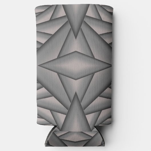 Rafraîchisseur Pour Canette Slim Frozen In Time Art Abstrait (Recto)