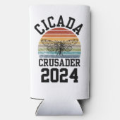 Rafraîchisseur Pour Canette Slim Fun CICADA CRUSADER 2024 (Verso)