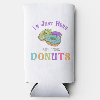 Rafraîchisseur Pour Canette Slim Funny Donut Lover Quote