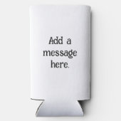 Rafraîchisseur Pour Canette Slim FunnyHalloween Humour peut refroidir cadeau (Verso)