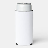 Rafraîchisseur Pour Canette Slim Garde-boisson blanc simple et moderne Plain White  (Seltzer Recto)