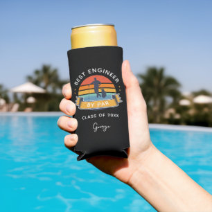 Rafraîchisseur Pour Canette Slim Graduation 2024 Meilleur Ingénieur Par Par House P