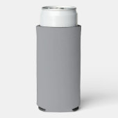 Rafraîchisseur Pour Canette Slim Graduation Koozie - Grey (Seltzer Verso)