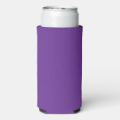 Rafraîchisseur Pour Canette Slim Graduation Koozie - Violet (Seltzer Verso)