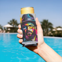Graffiti d'art pop d'un homme juif