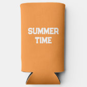 Rafraîchisseur Pour Canette Slim Heure d'été (Recto)