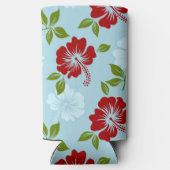 Rafraîchisseur Pour Canette Slim Impression hawaïenne (Verso)