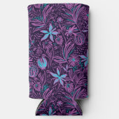 Rafraîchisseur Pour Canette Slim Impression hawaïenne (Recto)