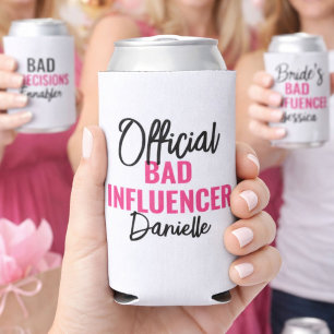 Rafraîchisseur Pour Canette Slim Influence Malsaine Officielle sur mesure pour l'en
