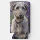 Rafraîchisseur Pour Canette Slim Iris Irish Wolfhound, (Verso)