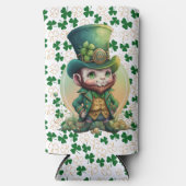 Rafraîchisseur Pour Canette Slim Irish Leprechaun (Recto)