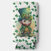 Rafraîchisseur Pour Canette Slim Irish Leprechaun  (Verso)