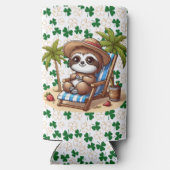 Rafraîchisseur Pour Canette Slim Irish Sloth (Verso)