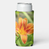 Rafraîchisseur Pour Canette Slim Jolie grande fleur Lily photo (Seltzer Recto)