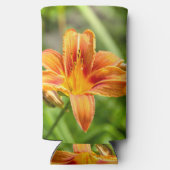 Rafraîchisseur Pour Canette Slim Jolie grande fleur Lily photo (Verso)