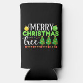 Rafraîchisseur Pour Canette Slim Joyeux arbre de Noël-34564 (Verso)