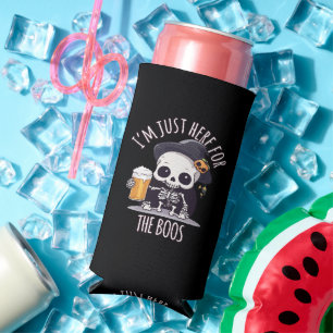 Rafraîchisseur Pour Canette Slim Kawaii Skeleton Halloween Oktoberfest