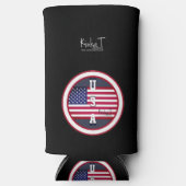 Rafraîchisseur Pour Canette Slim Kinka T Creations des États-Unis (Recto)