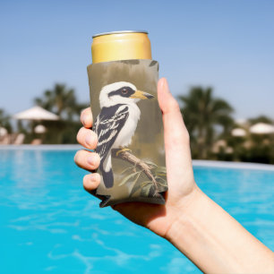 Rafraîchisseur Pour Canette Slim La peinture australienne Kookaburra,