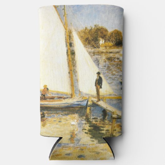 Rafraîchisseur Pour Canette Slim La Seine à Argenteuil Auguste Renoir (Recto)