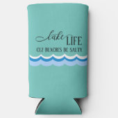 Rafraîchisseur Pour Canette Slim Lake Life Funny Beach (Recto)