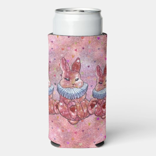 Rafraîchisseur Pour Canette Slim Lapin nommé Coccinelle (Seltzer Verso)