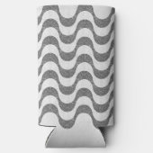 Rafraîchisseur Pour Canette Slim L'art pavé des vagues portugaises (Verso)