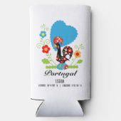 Rafraîchisseur Pour Canette Slim Le coq portugais (Verso)