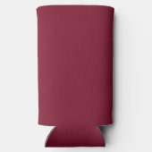 Rafraîchisseur Pour Canette Slim Le nom et le monogramme des développeurs de script (Verso)