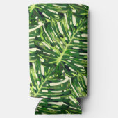 Rafraîchisseur Pour Canette Slim Les Feuilles tropicaux peuvent se refroidir (Verso)