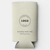 Rafraîchisseur Pour Canette Slim Logo d'entreprise Simple Moderne Employés (Recto)