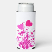 Rafraîchisseur Pour Canette Slim Love Hearts Tree-25053 (Seltzer Verso)