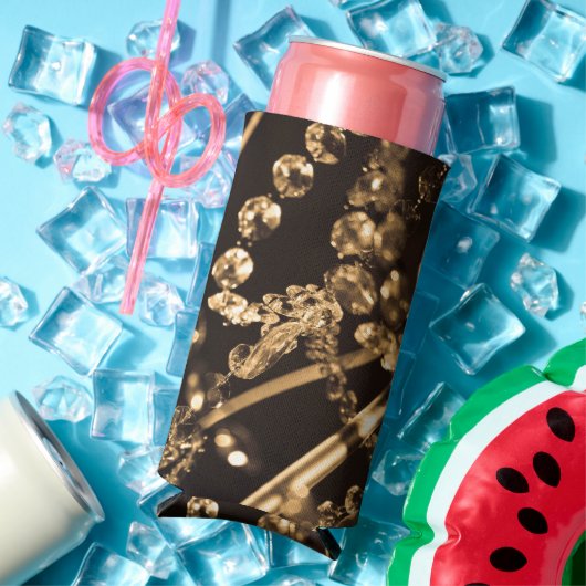 Rafraîchisseur Pour Canette Slim Lustre Sepia Crystal (Été in situ)