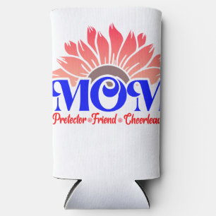 Rafraîchisseur Pour Canette Slim Maman protectrice amie cheerleader