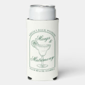 Rafraîchisseur Pour Canette Slim Marges et mariage (Seltzer Recto)