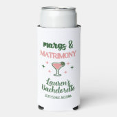 Rafraîchisseur Pour Canette Slim Marges & Mariage - Le Parti (Seltzer Recto)