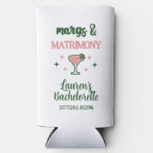 Rafraîchisseur Pour Canette Slim Margs & Matrimony- La Fête (Recto)