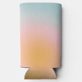 Rafraîchisseur Pour Canette Slim Mariage céleste Pastel bleu rose pâle (Verso)