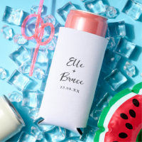 Mariage Minimaliste Typographie Moderne
