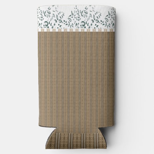 Rafraîchisseur Pour Canette Slim marron, bois, beige, rectangle, gris, sol, kha (Verso)