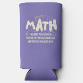 Rafraîchisseur Pour Canette Slim Mathématiques Mathématiques Mathématiques Math Ens (Recto)