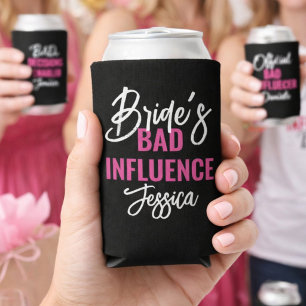 Rafraîchisseur Pour Canette Slim Mauvaise Influence de la Mariée Fête de Bacheloret