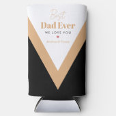 Rafraîchisseur Pour Canette Slim Meilleur papa (Recto)