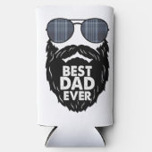 Rafraîchisseur Pour Canette Slim Meilleur papa jamais (Recto)