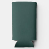 Rafraîchisseur Pour Canette Slim Modèle de couleur Boho mince - Coffre blanche (Verso)