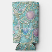 Rafraîchisseur Pour Canette Slim Monogramme Art Nouveau (Recto)