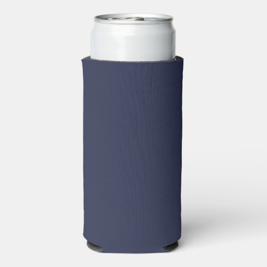 Rafraîchisseur Pour Canette Slim Monogramme personnalisé et nom Can Cooler (Seltzer Verso)
