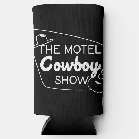 Rafraîchisseur Pour Canette Slim Motel Cowboy Show Can Cooler (Recto)