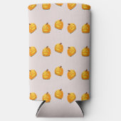 Rafraîchisseur Pour Canette Slim Motif en chef citrouille orange (Recto)